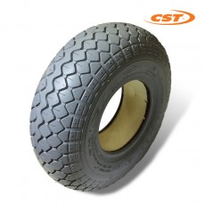 CST타이어 C154 4.10/3.50-5 12인치 전동휠체어타이어(통타이어) 회색