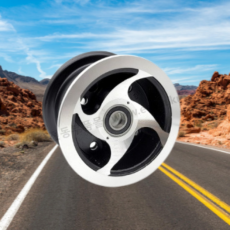 4인치 휠 15mm 9x3.50-4 타이어 사용 삼륜전동스쿠터 뒷바퀴 휠 15mm